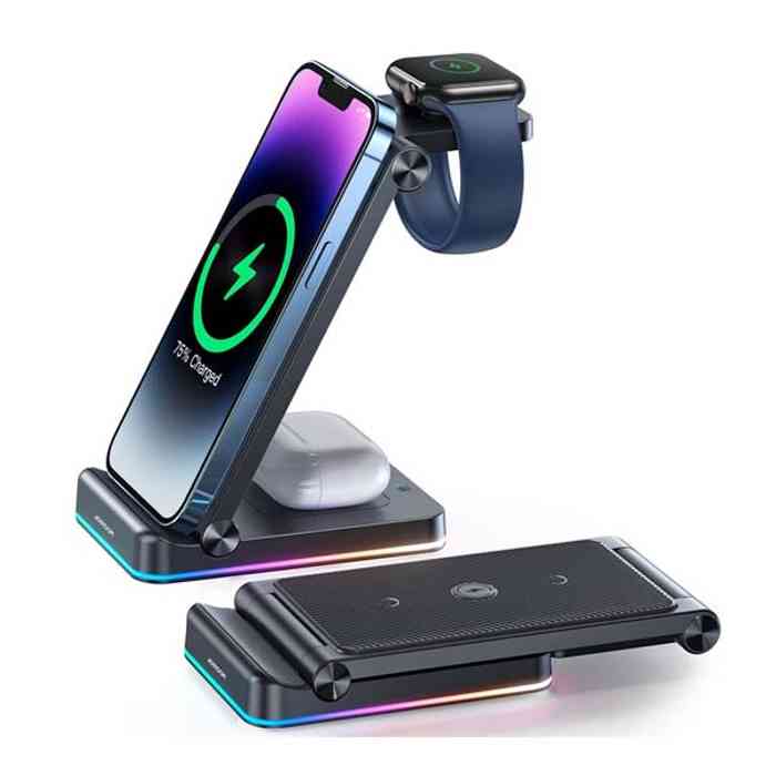 JOYROOM JR-WQN01 3 in 1 Magnetic Charging Station